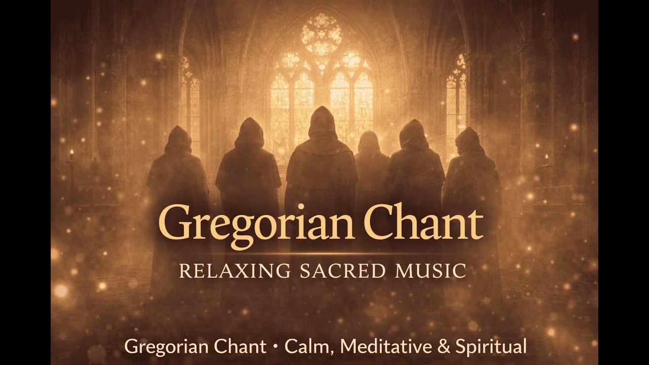 Gregorian Chant Inspired Music 🕯️ Deep Calm & Sacred Atmosphere