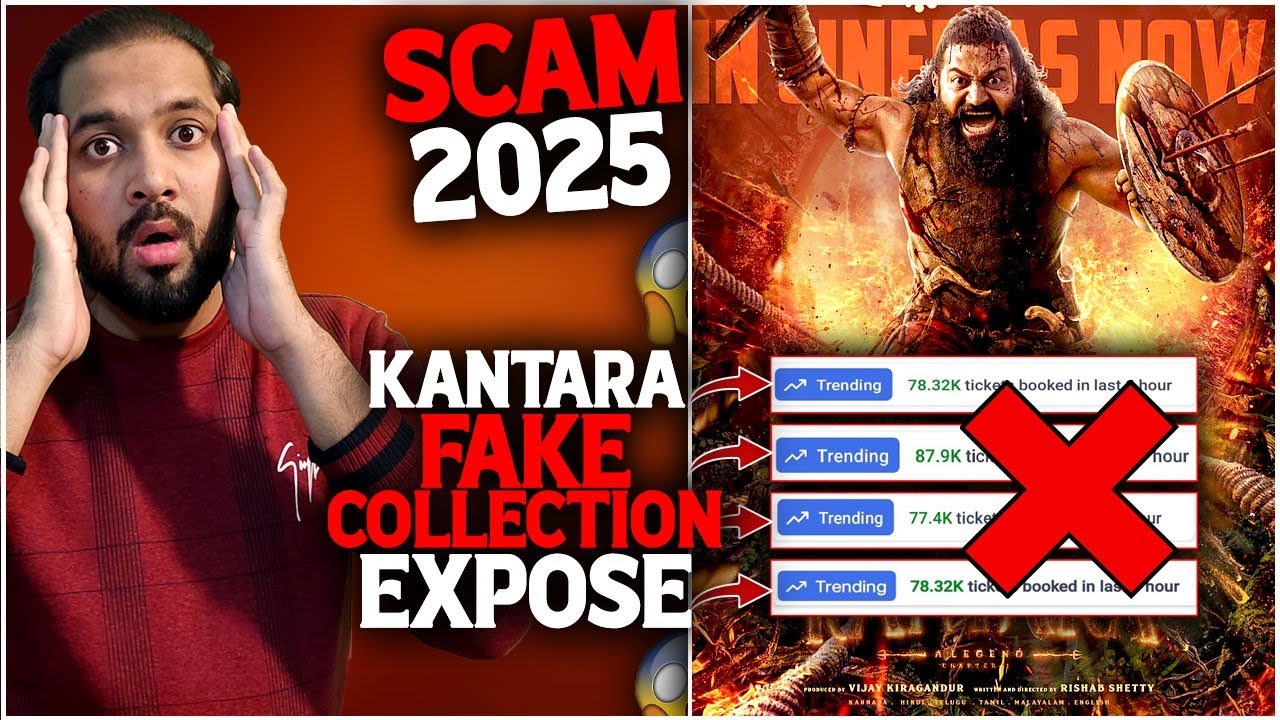 Biggest Scam Exposed - Kantara Chapter 1 FAKE Box Office Collection Exposed India And Worldwide