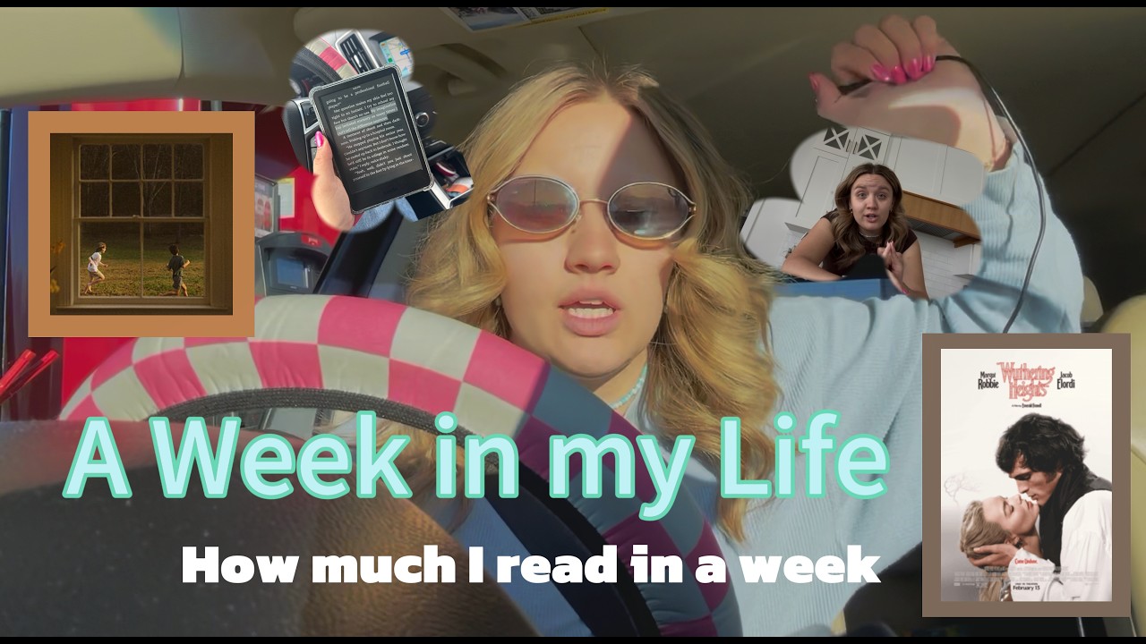 A WEEK IN MY LIFE - How much do I read in a week?
