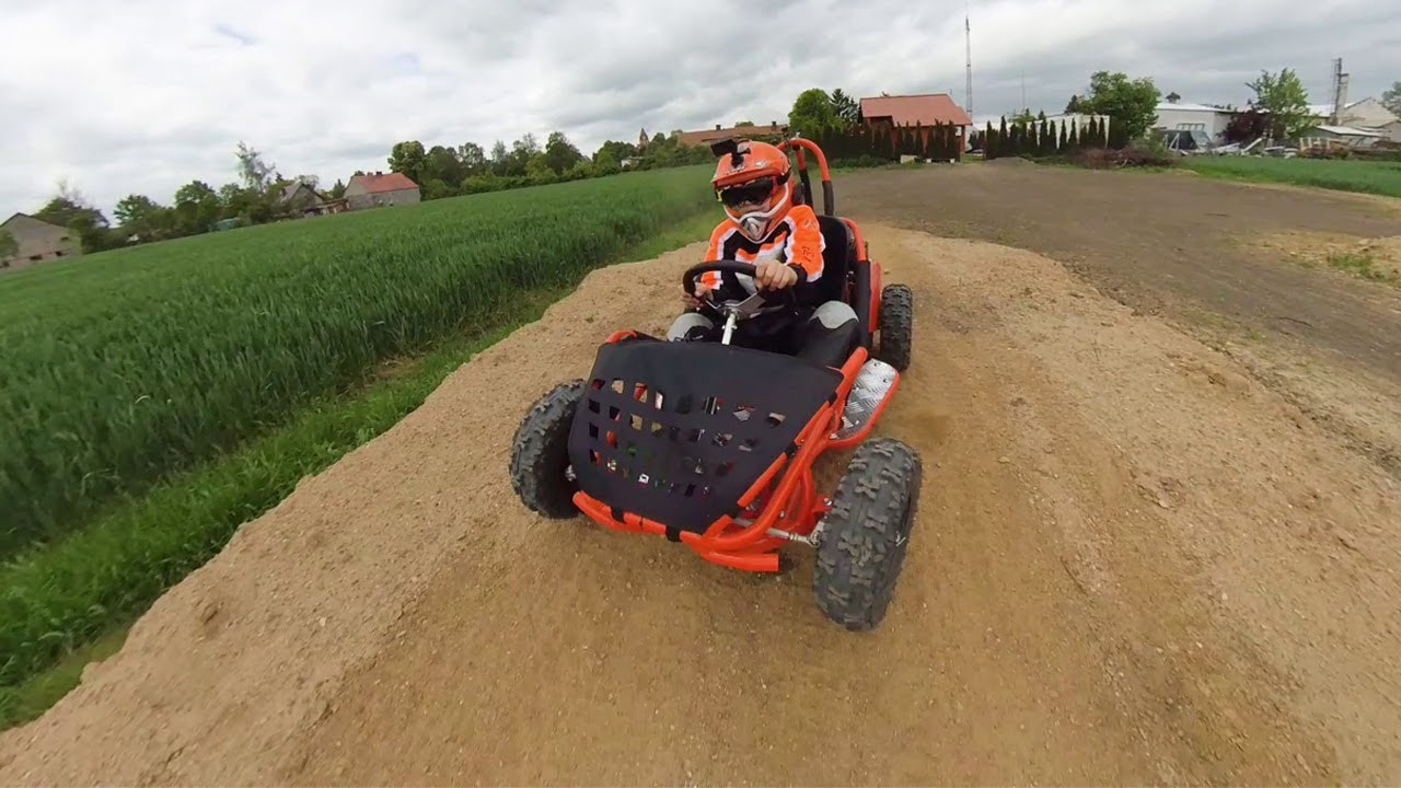 Test 80cc Buggy na Torze Motocrossowym - GoKid od Nitro Motors