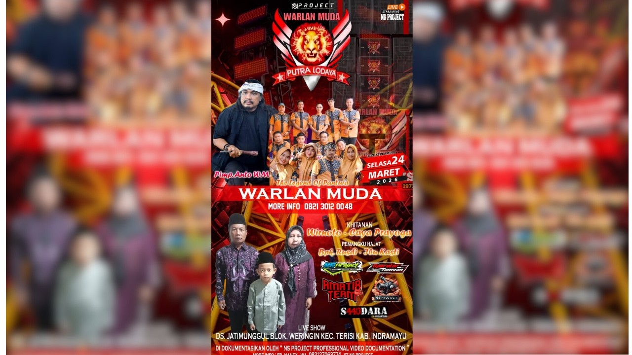 🔴LIVE STREAMING || SINGA DANGDUT WARLAN MUDA 2026