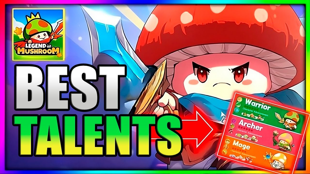 ▶️🔥THE BEST ARCHER TALENTS! - Legend of Mushroom - DOMINATE WITH THIS BUILD!