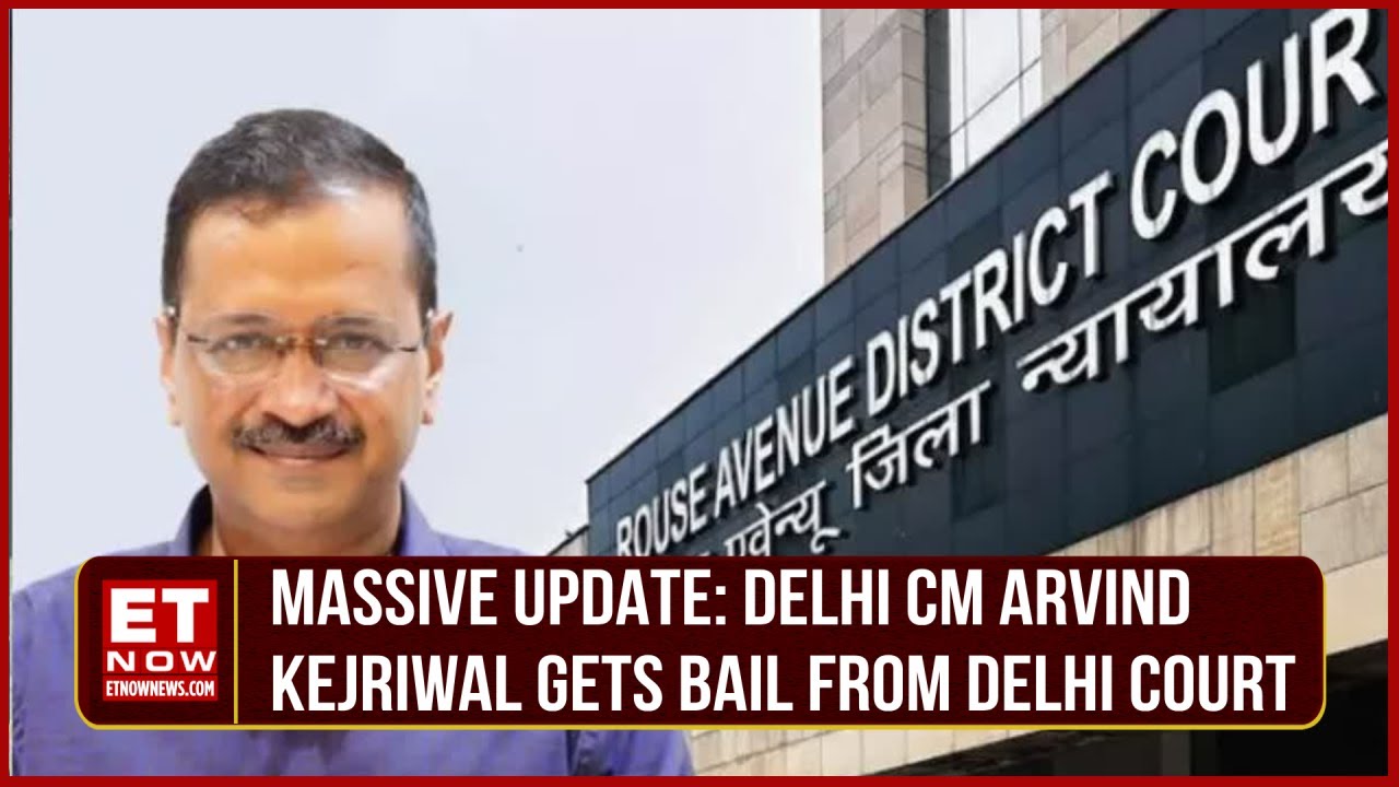 Delhi CM Arvind Kejriwal Gets Bail In The Money Laundering Case, Big Relief For AAP | Breaking News