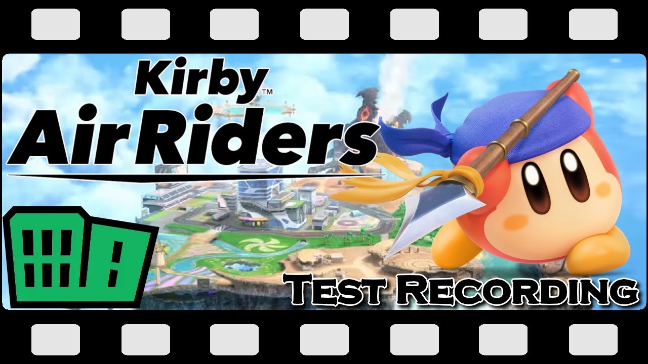 Online City Trial Test Runs | Kirby Air Riders (Test Recording on Elgato 4K S)