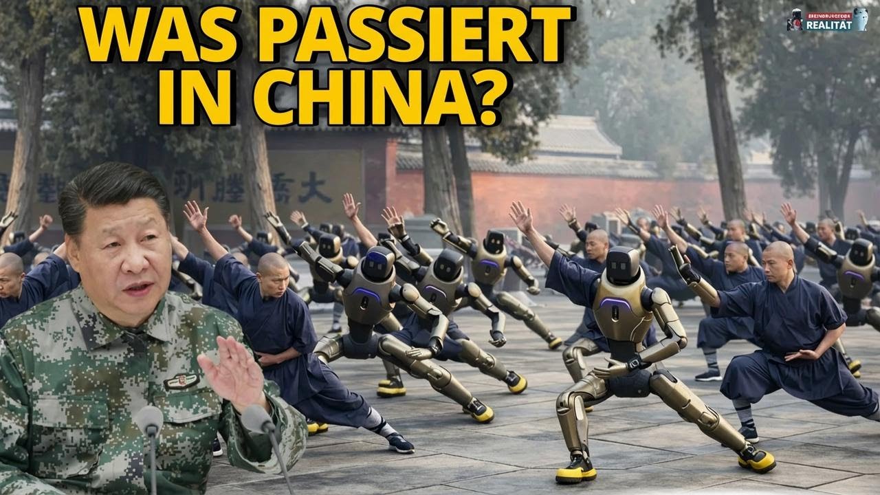 China schockt die Welt: Kung-Fu-Roboter im Einsatz – Elon Musk plant Mondstadt