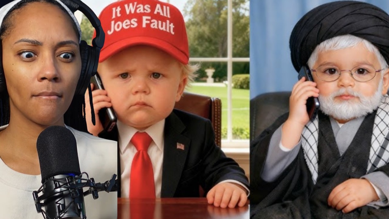 Baby Trump & Baby Biden React to the Iran Strike… “Operation Epic Fury”?! | BRITTREACTS