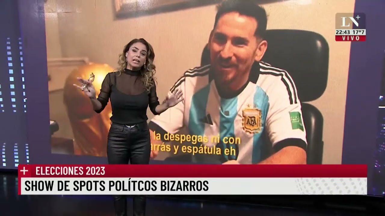 Show de los spots políticos más bizarros de 2023