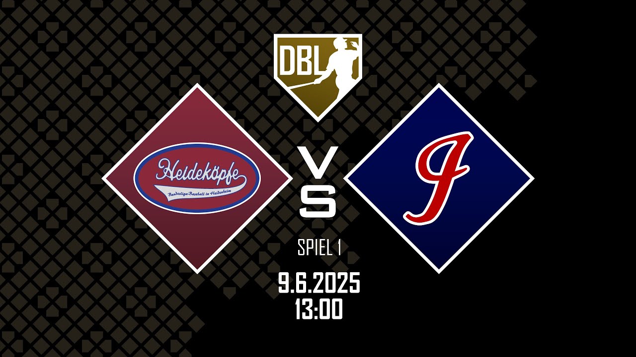 Live 🔴 Deutsche Baseball Liga: Heidenheim Heideköpfe vs. Gauting Indians - Spiel 1