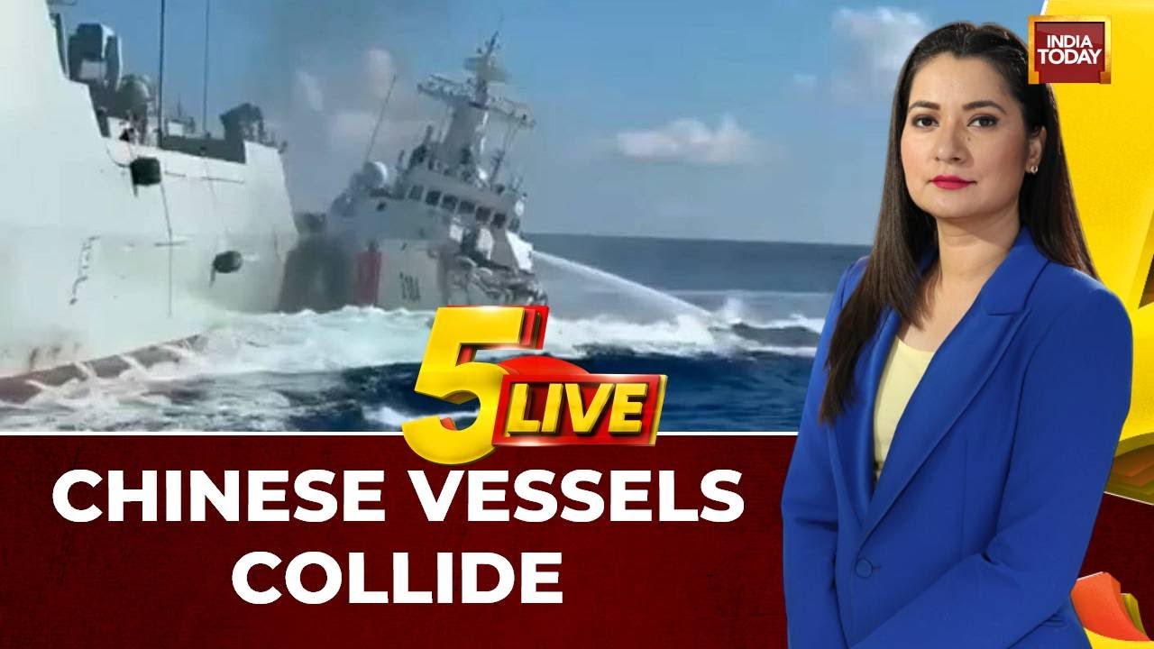 Chinese Vessels Collide In South China Sea Chase: Tensions Escalate With Philippines | World News