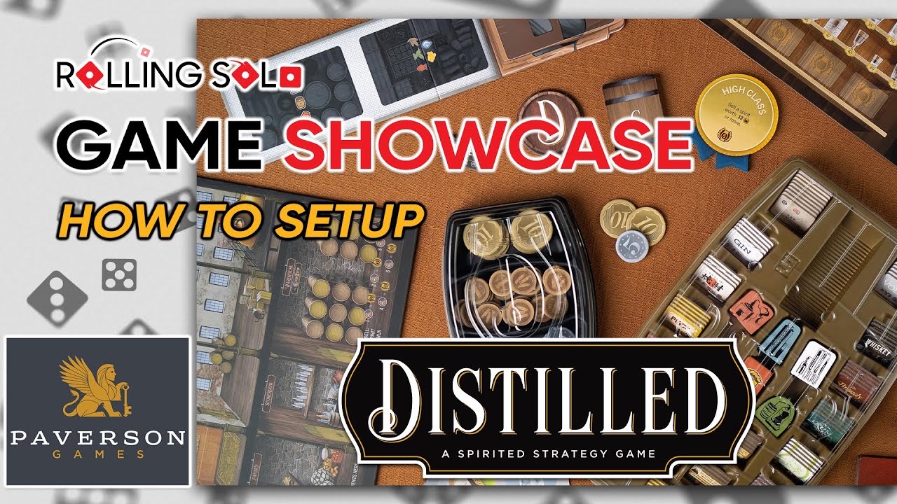 Distilled | Solo Playthrough | How To Setup