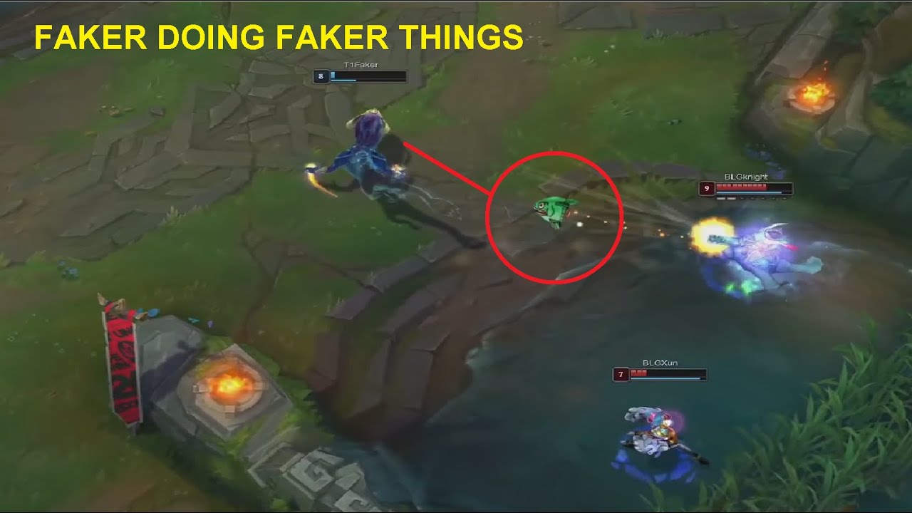 T1 Faker Dodges BLG Knight's Corki Ult 4x Times!!! MSI 2024 Moments