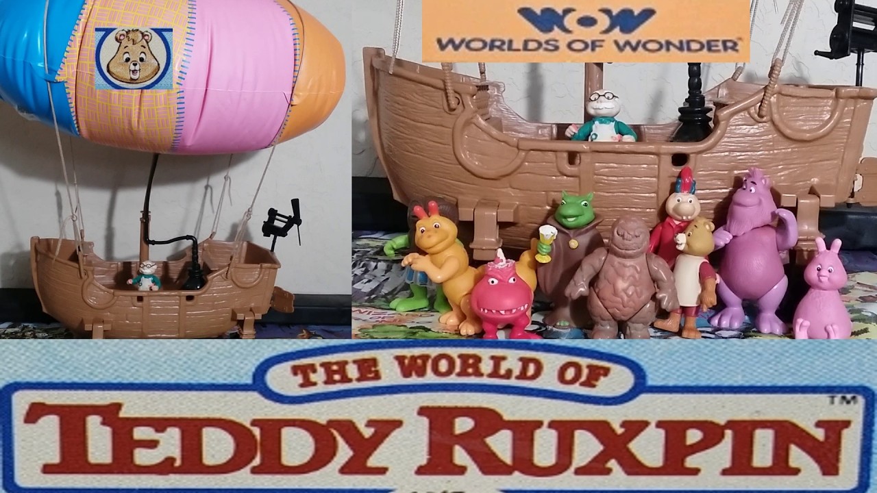 RETRO-WED: 1985 TEDDY RUXPIN  ENTIRE 