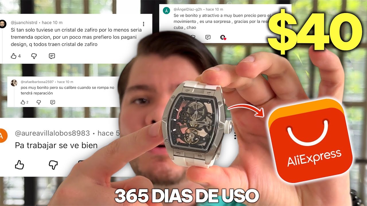 RELOJ Automático De AliExpress Luego de 1 año de uso 💀 Aun Sirve? ✨