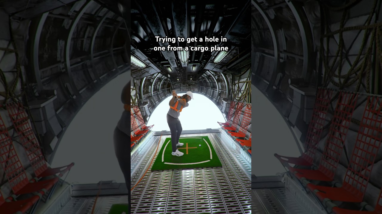 POV: You hit a golf shot out of a cargo plane&hellip; #ad