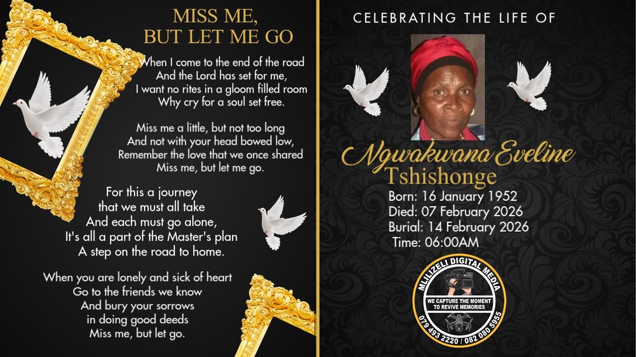 Funeral service of Ngwakwana Eveline Tshishonga