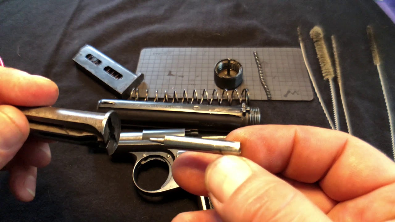 Disassemble Sauer&Sohn Pistole Model 1913 Cal.7,65 Browning 32.ACP