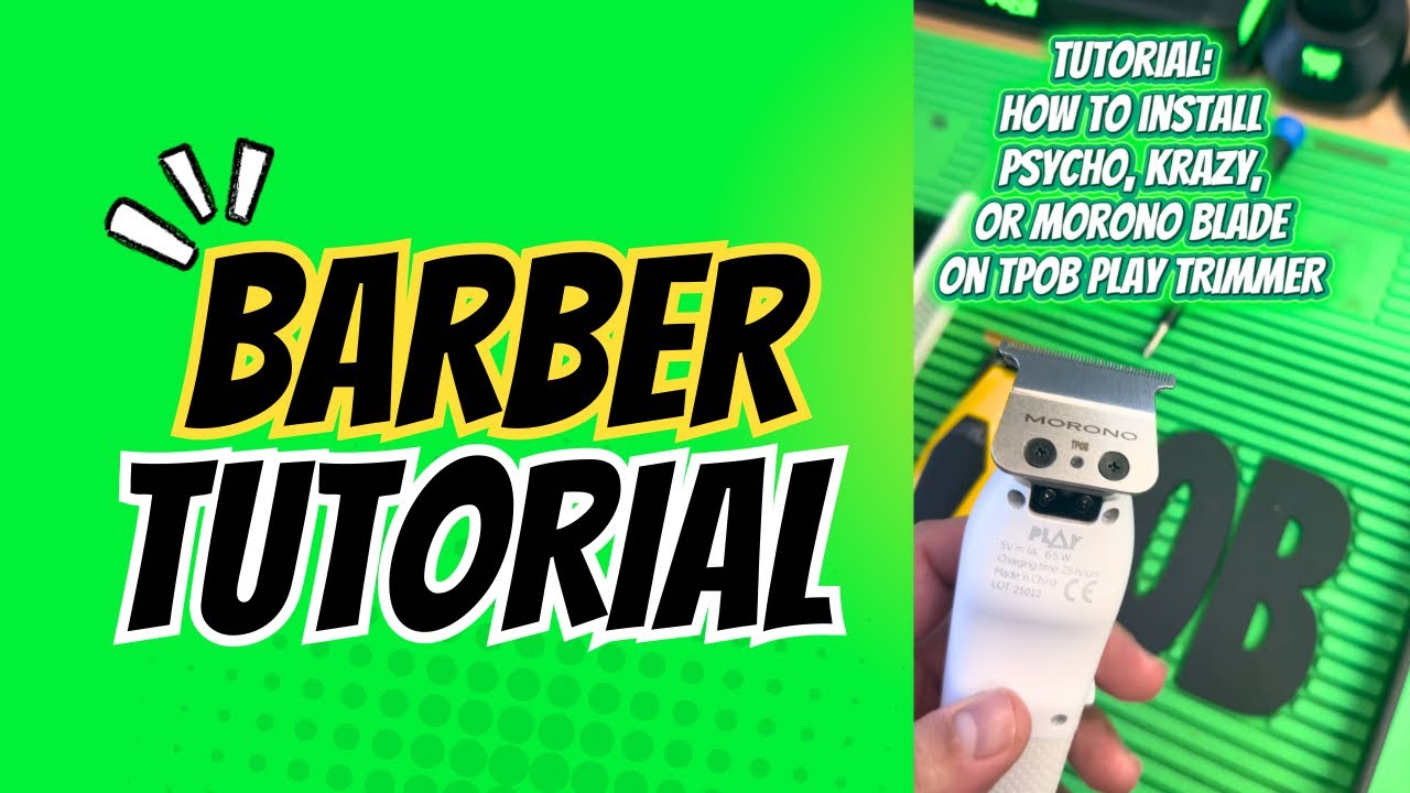 How to Install Psycho/Krazy Blade on TPOB Trimmer