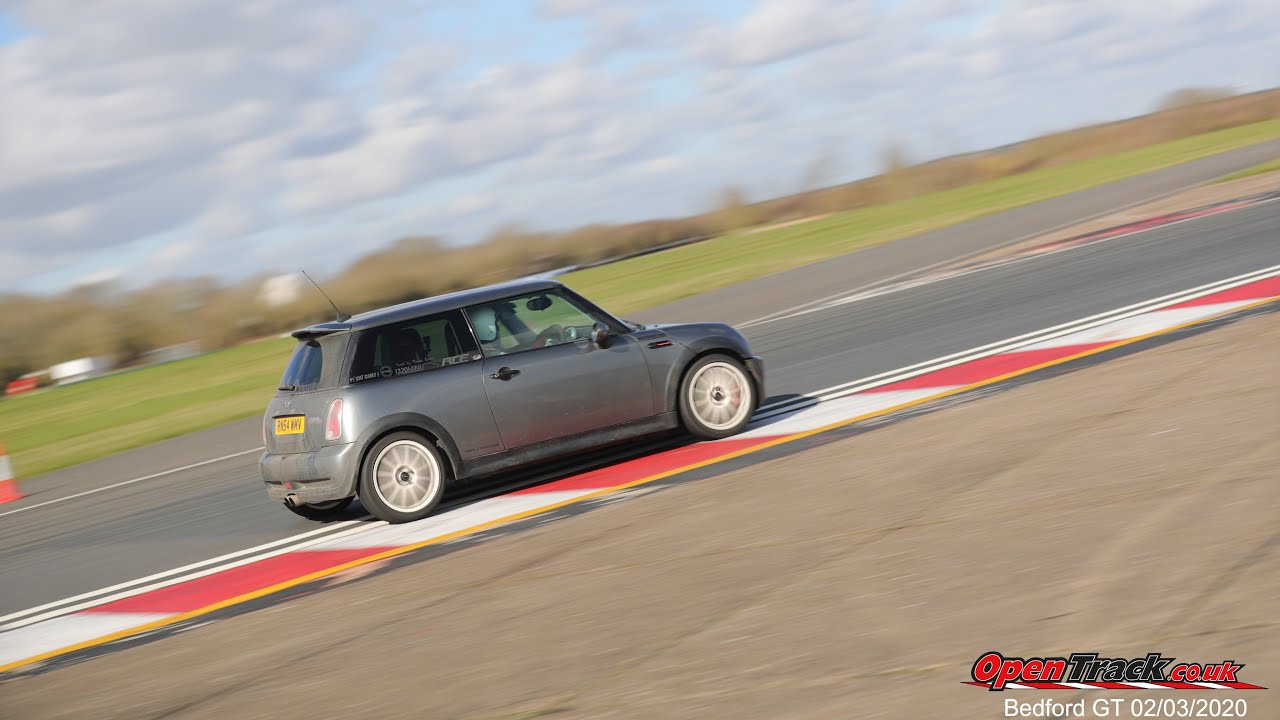 R53 Mini Cooper S Playing Catch The BMWs Trackday Bedford Autodrome GT 2/3/20