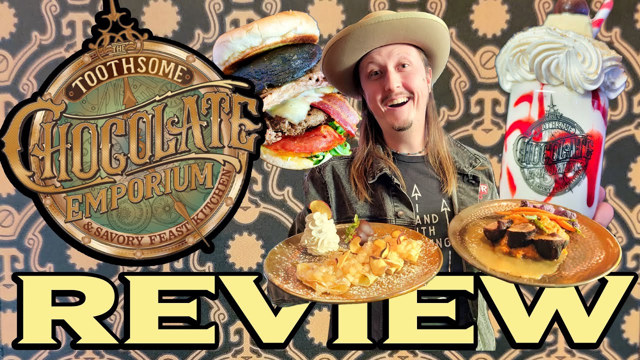 Let's Eat at Toothsome Chocolate Emporium and Savory Feast Kitchen at Universal CityWalk Hollywood