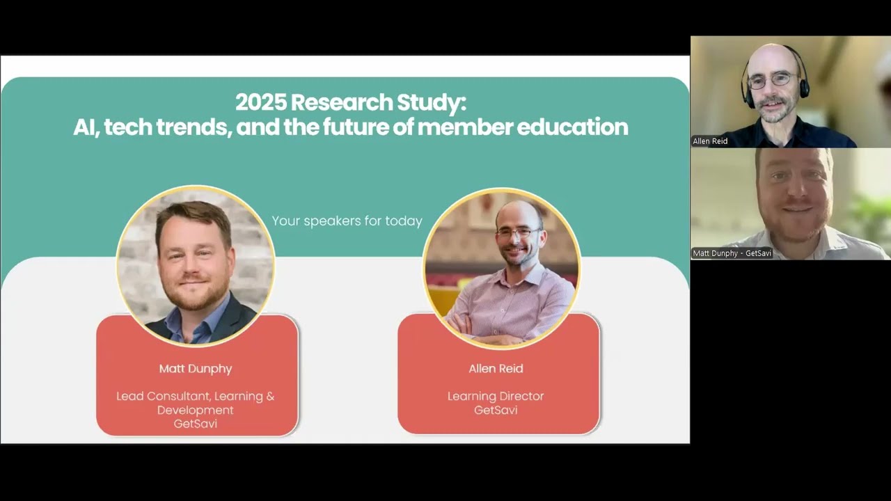 2025 Research Study: AI, tech trends, and the future of member education
