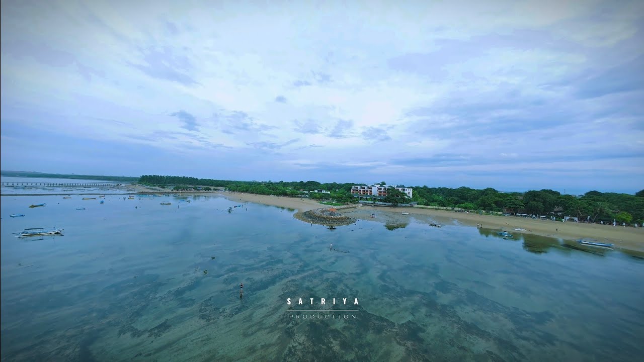 Flying with DJI AVATA 2 at Sanur Beach