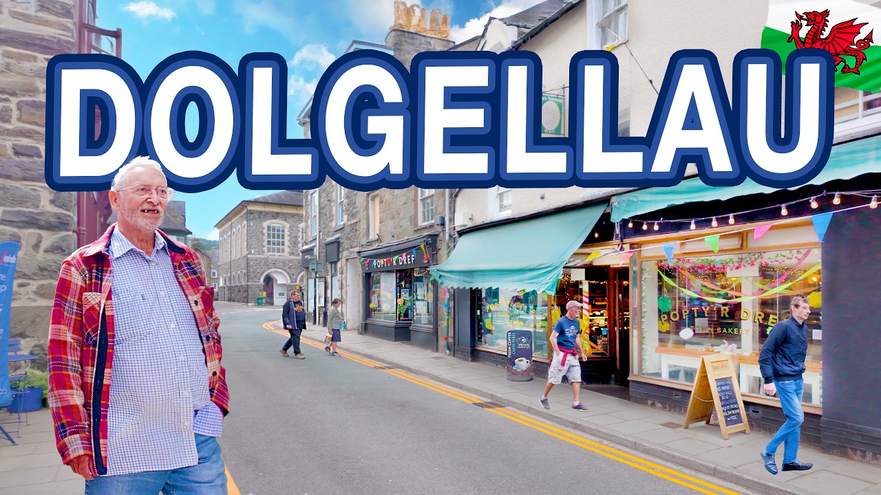 DOLGELLAU | Tour of CHARMING Dolgellau North Wales | 4K Walking Tour