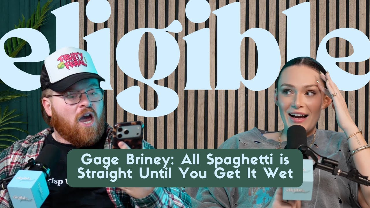 Gage Briney: All Spaghetti is Straight Until You Get It WET! 🏳️‍🌈💦