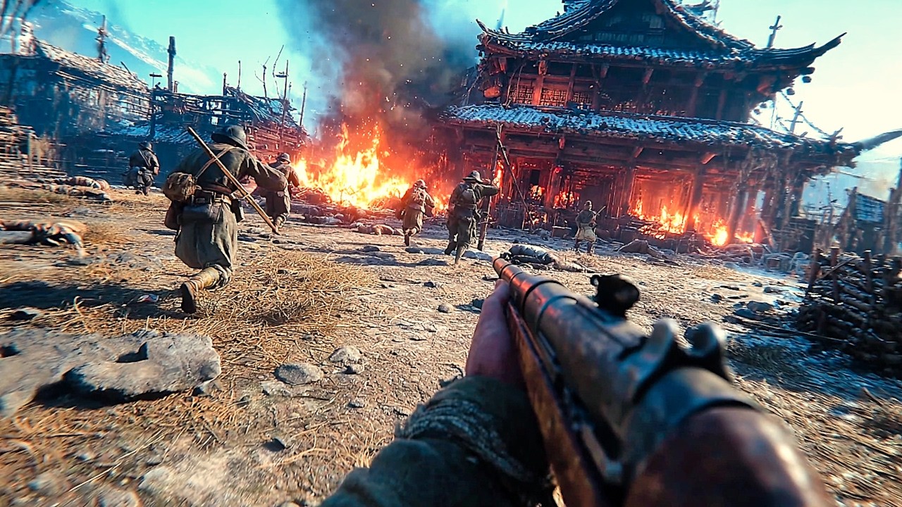Fourteen Years of Flames Gameplay Trailer (New WW2 FPS Single Player Game Like BATTLEFIELD)