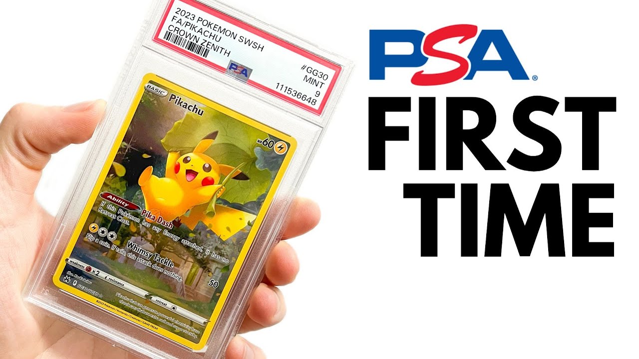 My First Time Grading Pokemon Cards With PSA – Insane Luck!