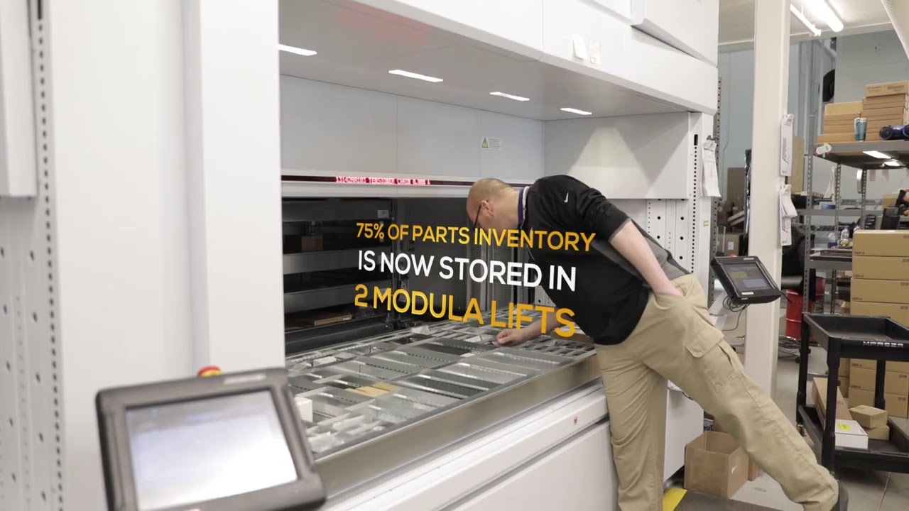 Modula VLM - Walser Subaru Case Study - Modula VLM MC25Ds | Vertical Lift Module Company - Canada