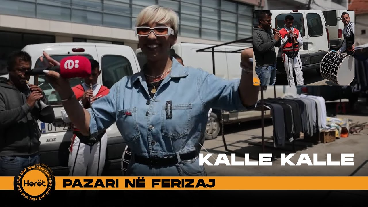 Nuk është dasëm por ditë pazari në Ferizaj - Live gazetarja e Tëvë1 e 