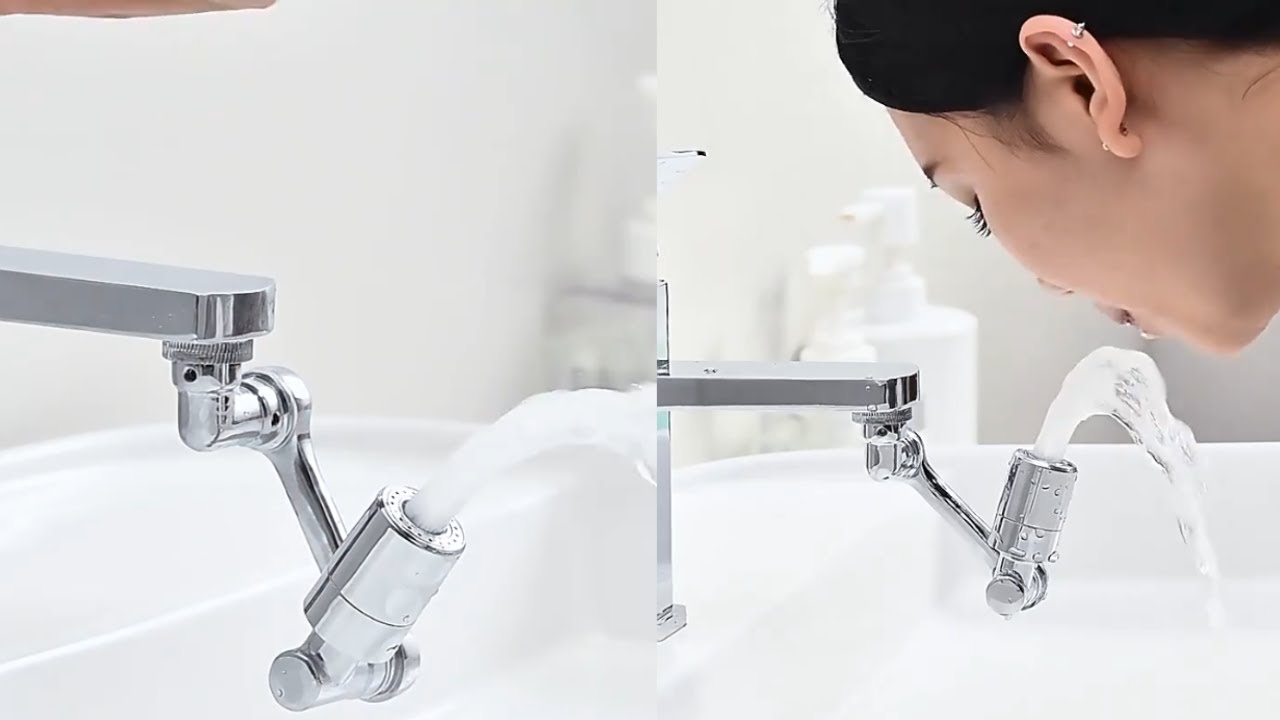 Rotating 1080&deg; Robotic Arm Faucet Review 2022