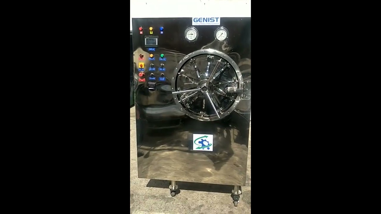 Fully Automatic Cylindrical Autoclave Manufacturer in India - Genist Technocracy Pvt Ltd