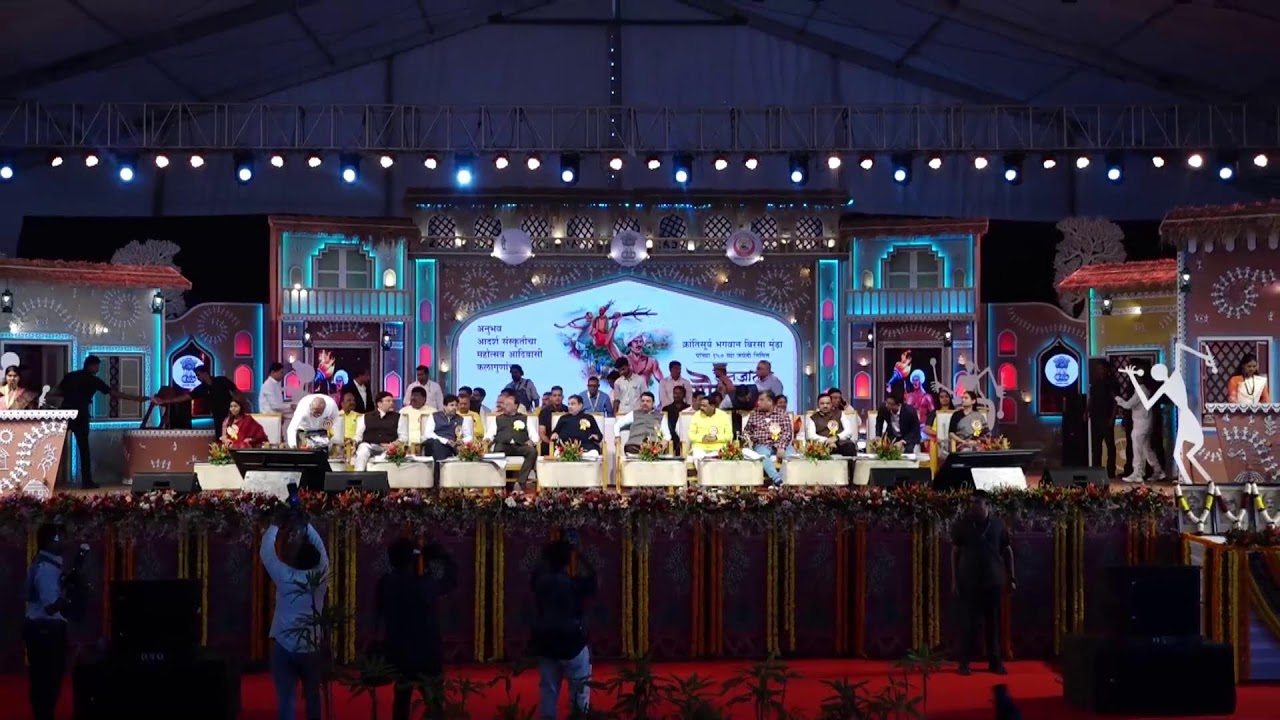 Janjatiya Gaurav Varsh 2025 Bhagwan Birsa Munda 150th Jayanti State Festival LIVE
