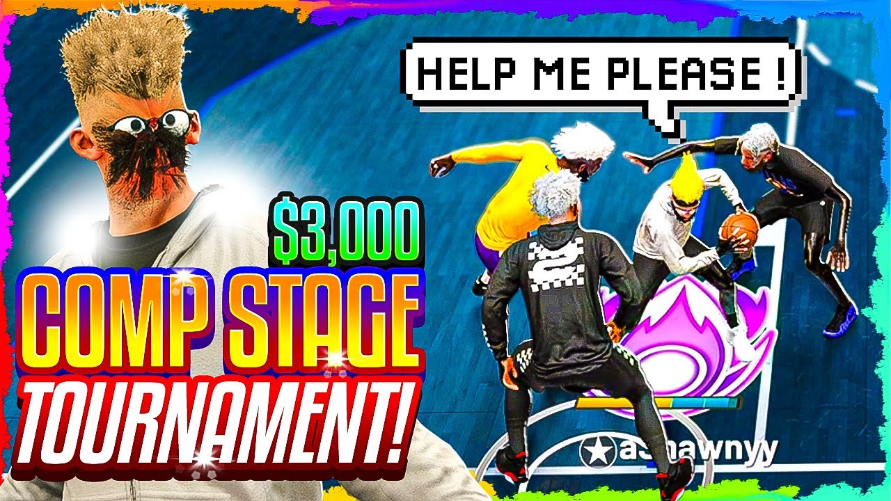 I PLAYED A COMP STAGE TOURNAMENT FOR $3000 AND GOT TROLLED - NBA 2K22 CURRENT GEN