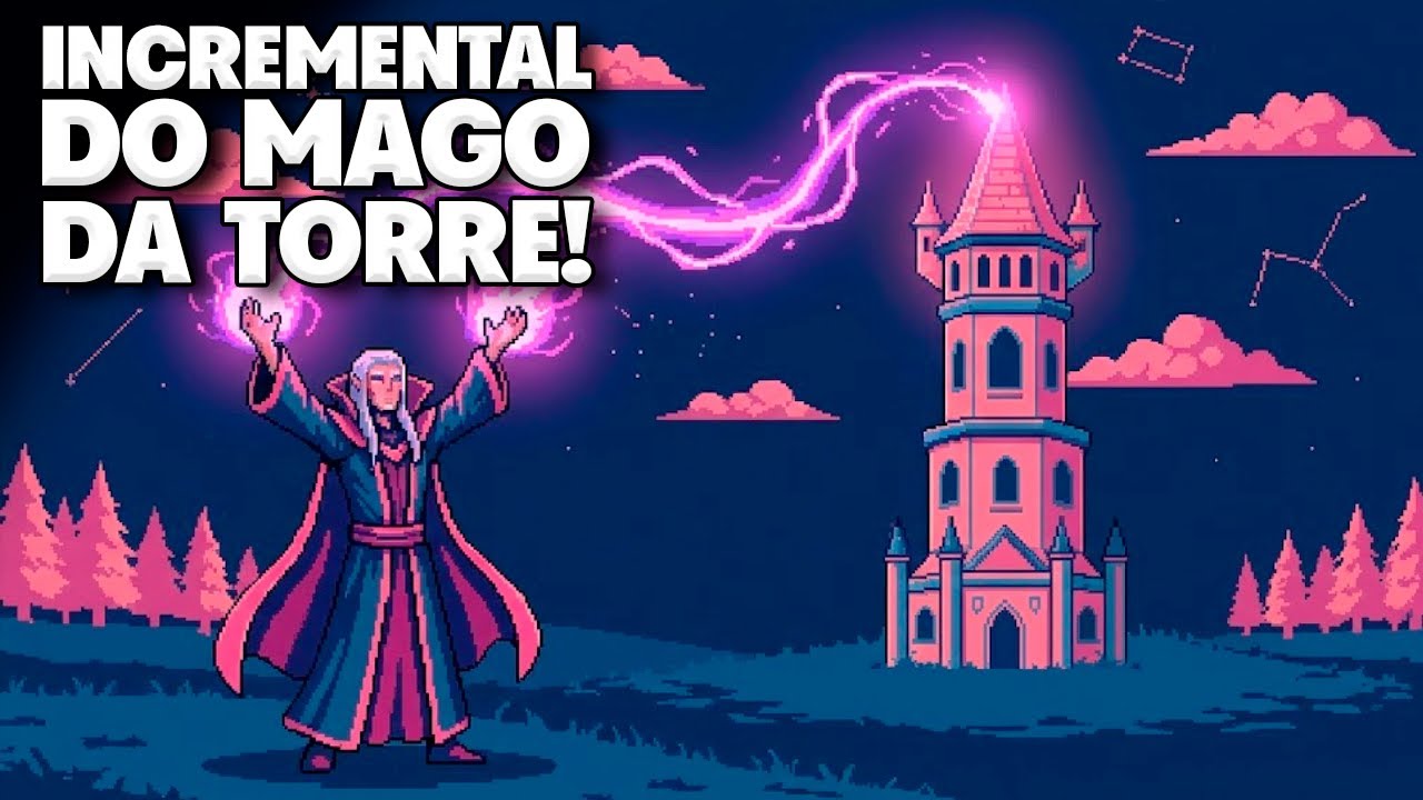 ESSE É UM INCREMENTAL ONDE VOCÊ CONSTRÓI A MAIOR TORRE DE MAGO POSSÍVEL