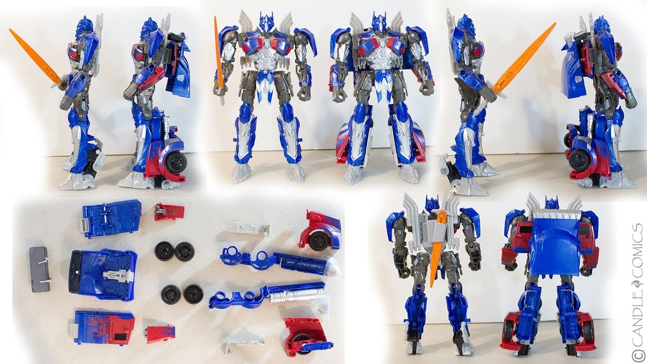 Transformers Last Knight Voyager Optimus Mod (Removing Truck Kibble)