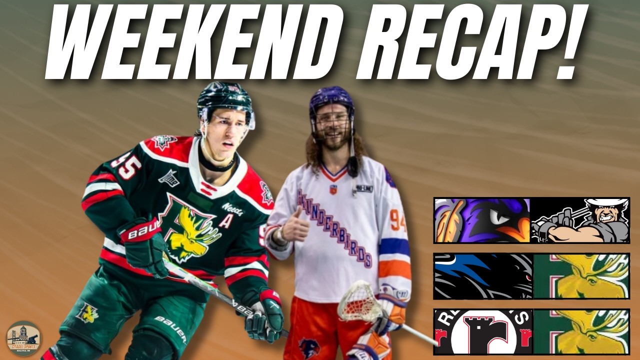 Halifax Sports Weekend Recap | Thunderbirds Win, Mooseheads OT Thriller & Acadia Advances