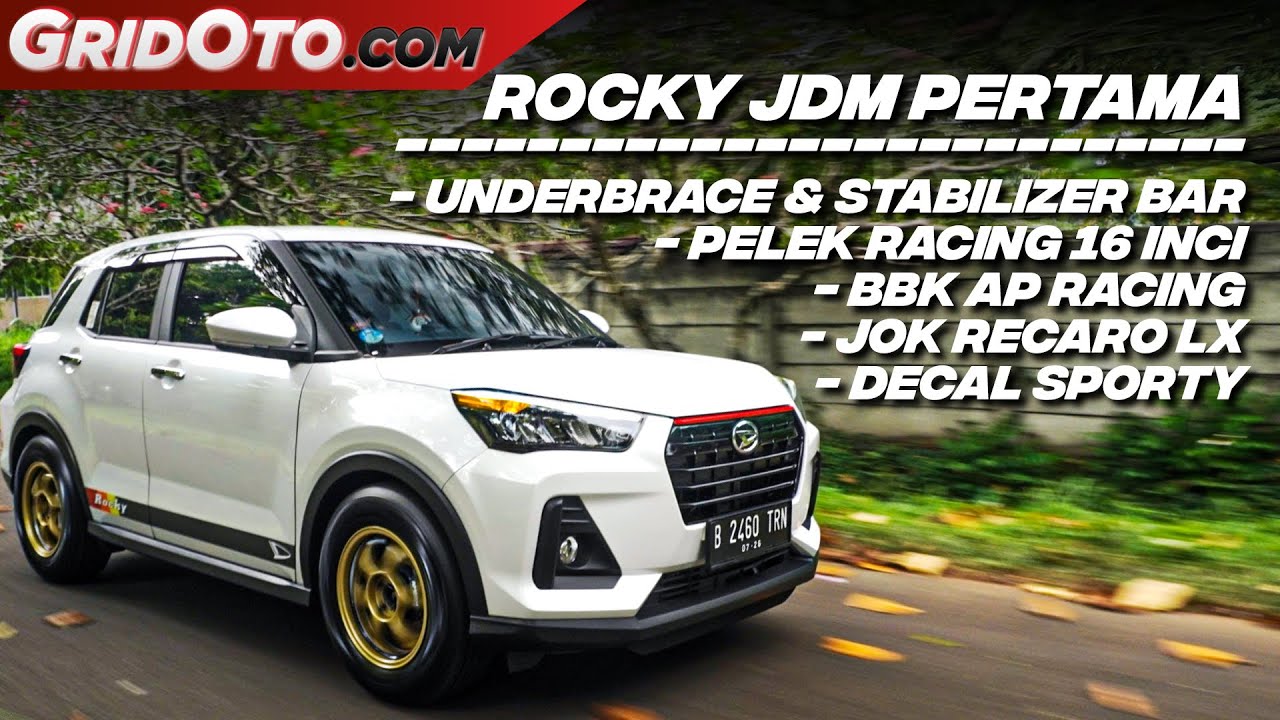 Modifikasi Daihatsu Rocky Turbo Baru Sebulan Beli Tampil Sporty | Modifikasi Mobil | GridOto Modif