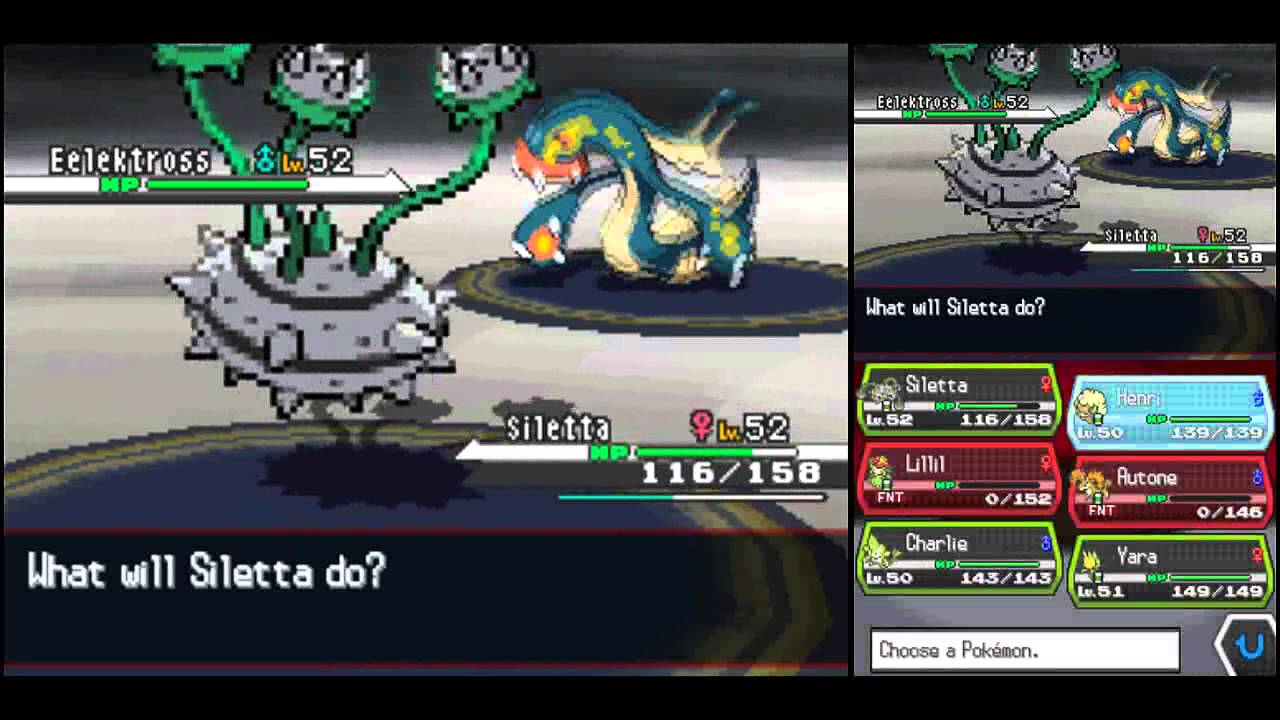 Pokémon Black & White | Mono-Grass | Battle 14: Team Plasma Ghetsis