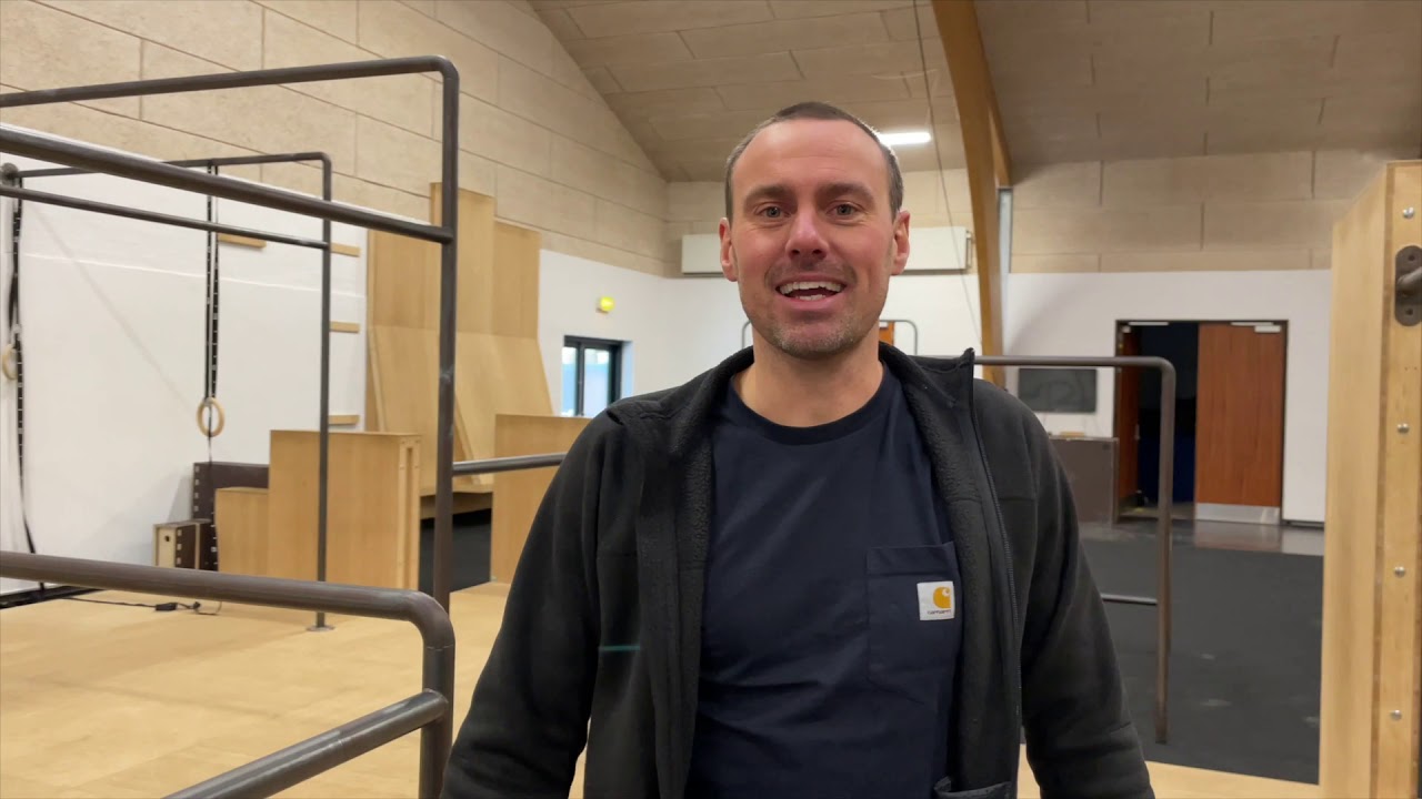 Rundvisning i Parkourcenter /Sor&oslash; Gymnastikefterskole