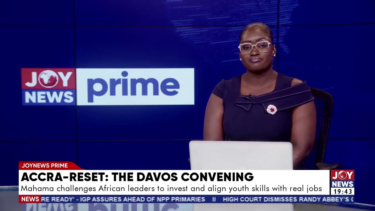 Mahama challenges African leaders to invest and align youth skills with real jobs.