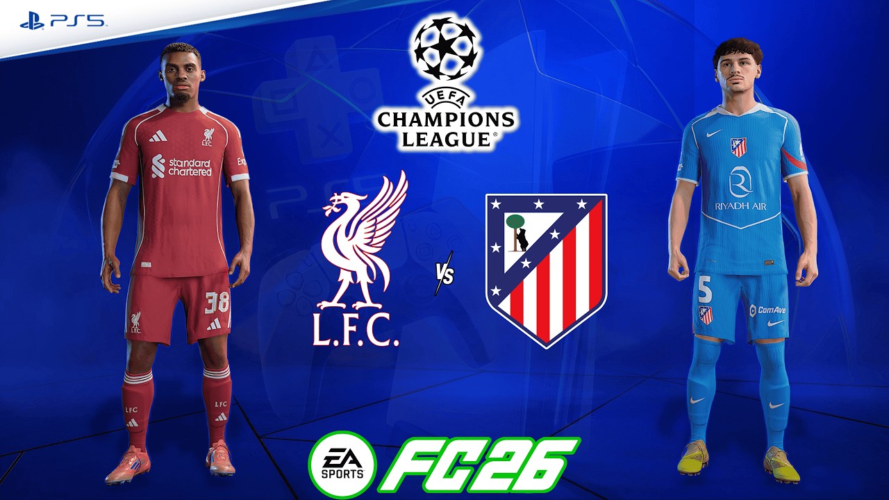 Liverpool vs. Atletico Madrid | UEFA Champions League - Final | Full Match | FC 26 - PS5™[4K]