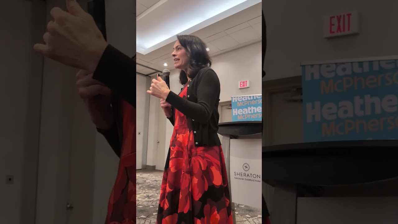 Heather McPherson speech, Surrey