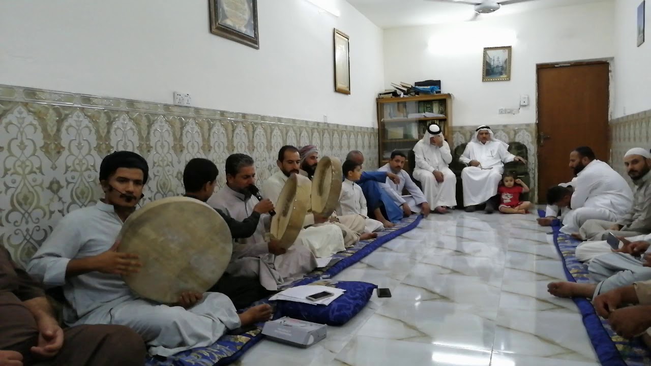 كوم يالمحسوب شدو ع السباية_يكول ابوعساف ندحم ع المنايا) المداح عيسى العبود في دار سيد يونس العيثاوي