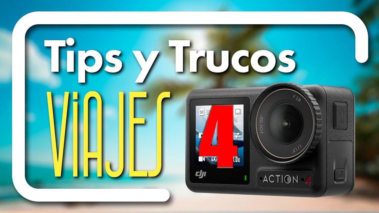 🔥 TIPS y TRUCOS para ✈️ VIAJAR con DJI Action 4