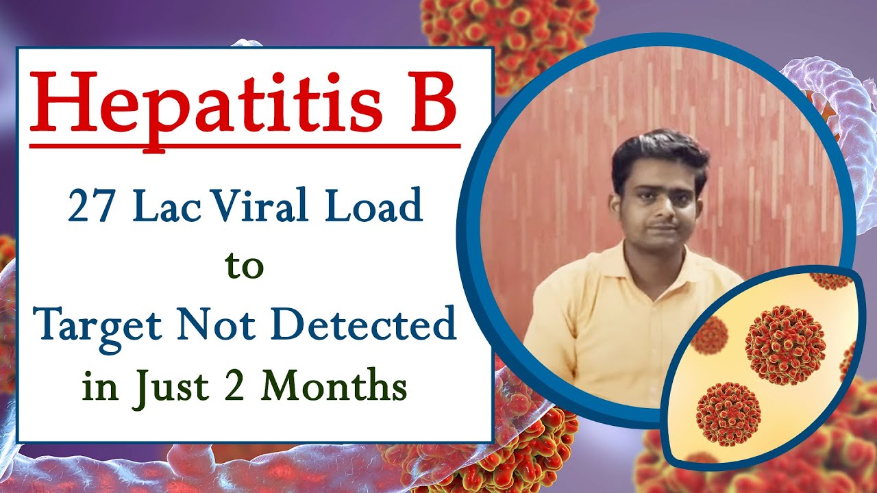 Hepatitis B Journey - 27 Lac Viral Load to Target Not Detected in Just 2 Months