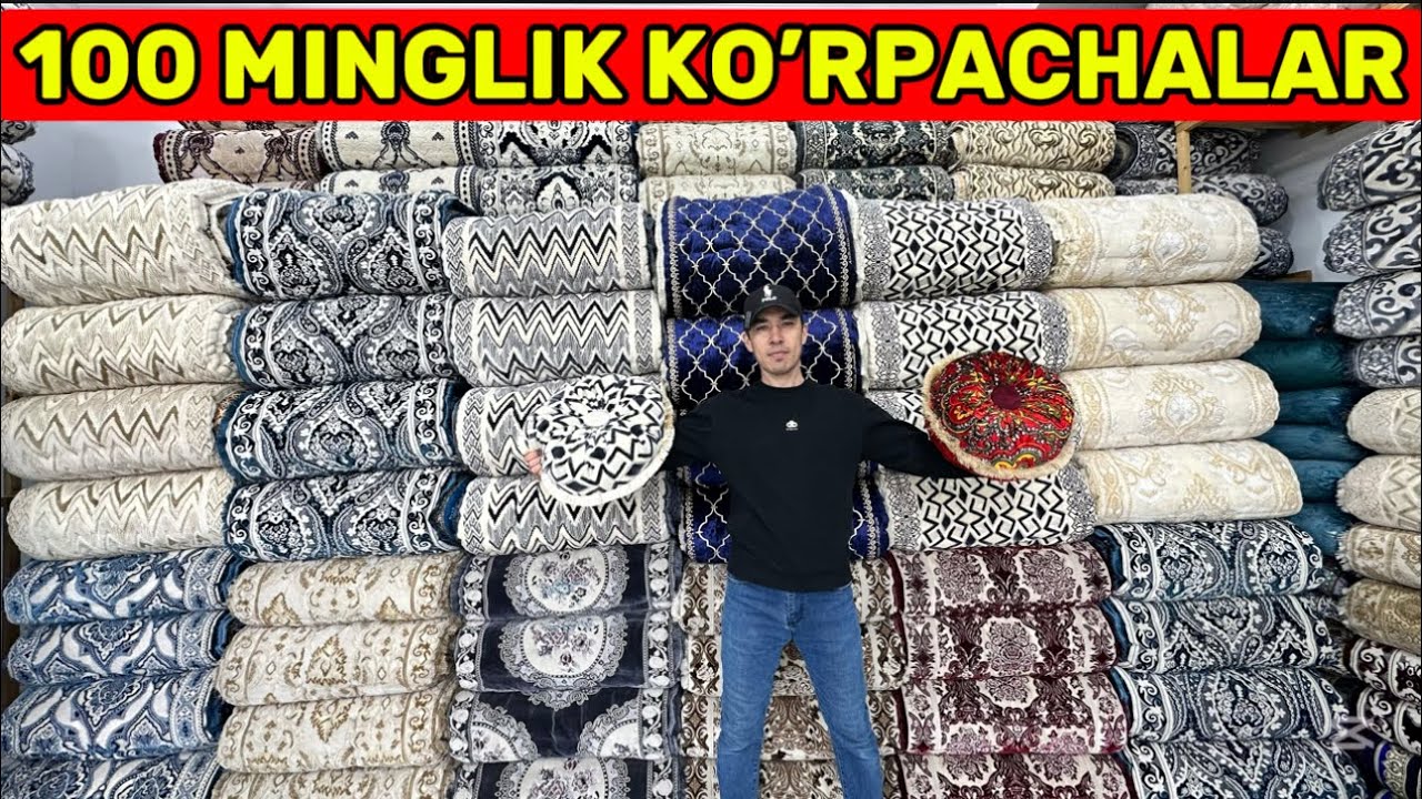 100 MINGDAN BOSHLAB KO’RPA TO’SHAKLAR 