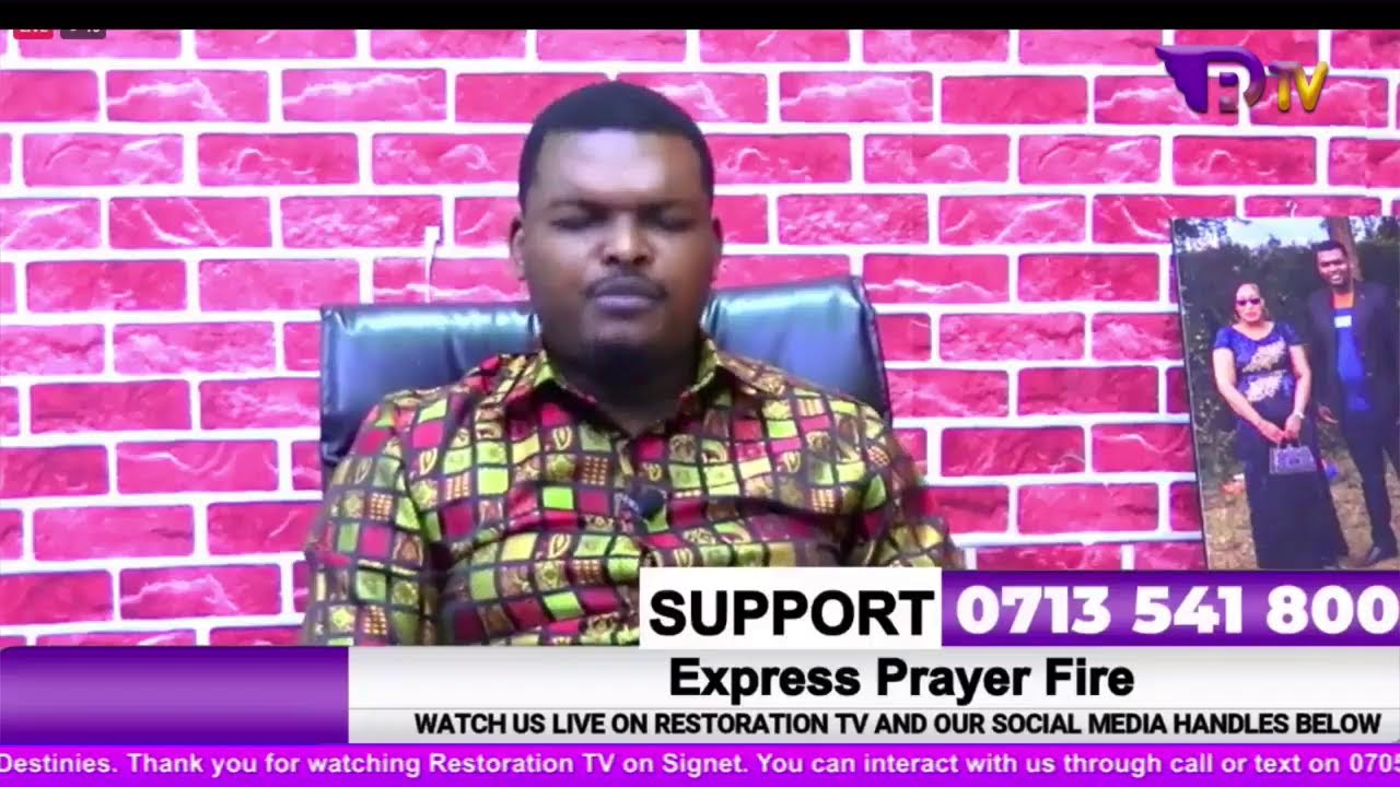 LIVE// Express Prayer Fire   Apostle James Kithiia