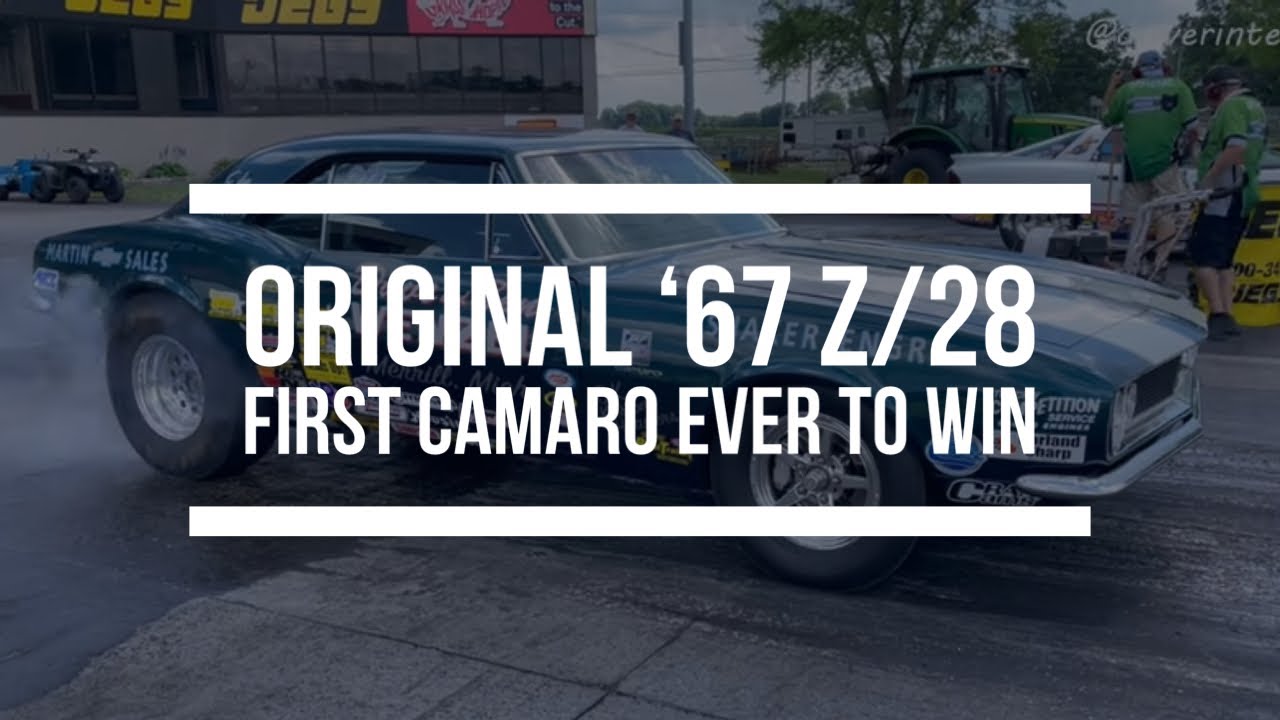 Первый победитель Camaro | Бен и Дейв Вензель, оригинальный Z/28 1967 года | NHRA Stock Eliminato...